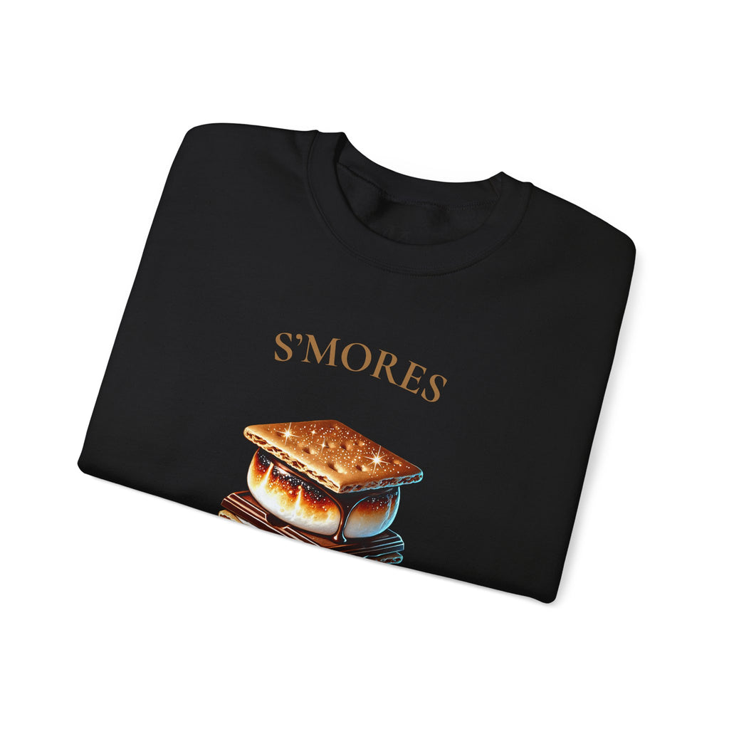 S'mores Crewneck Sweatshirt — "Perfectly Toasted" Cozy Fall Graphic Pullover