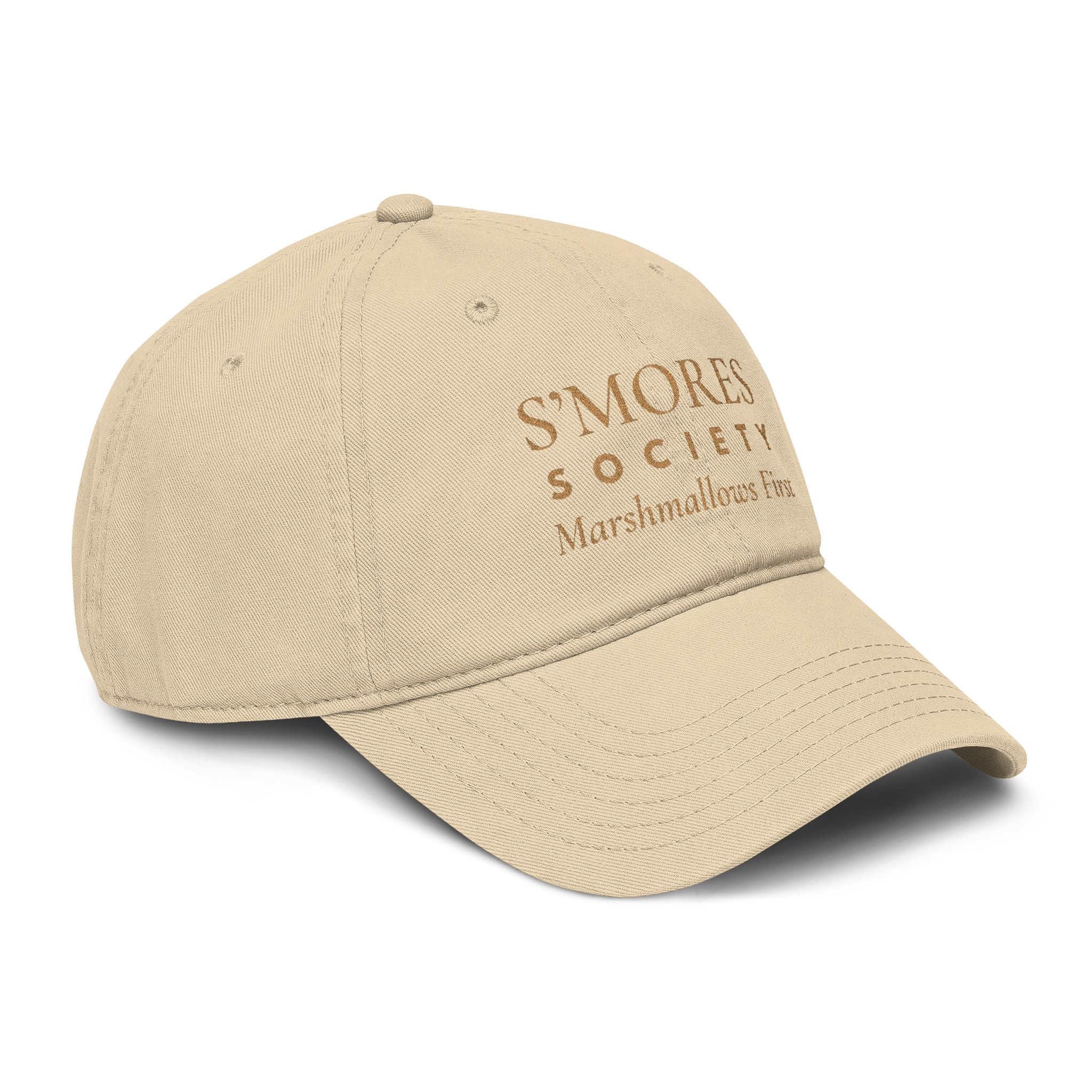 S'mores Society Cap – Marshmallows First