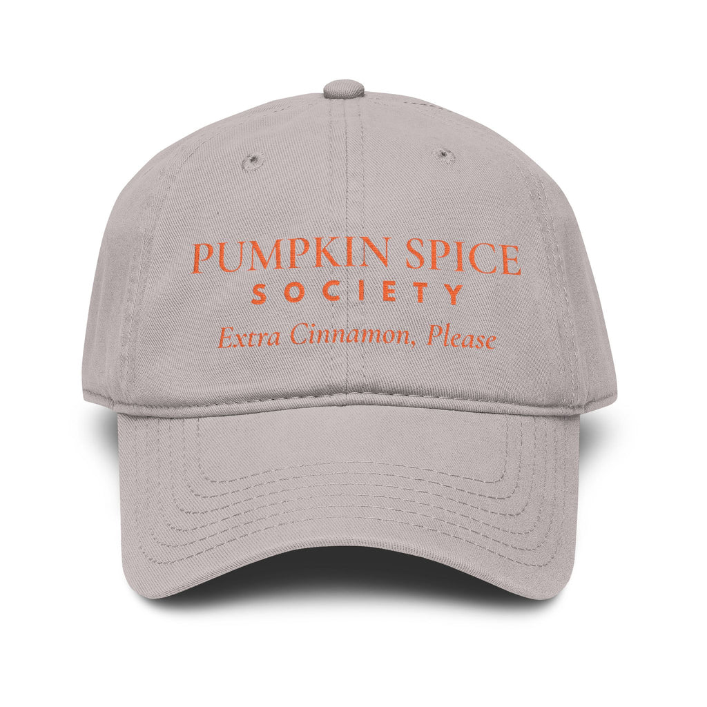 Pumpkin Spice Society Cap - Extra Cinnamon, Please