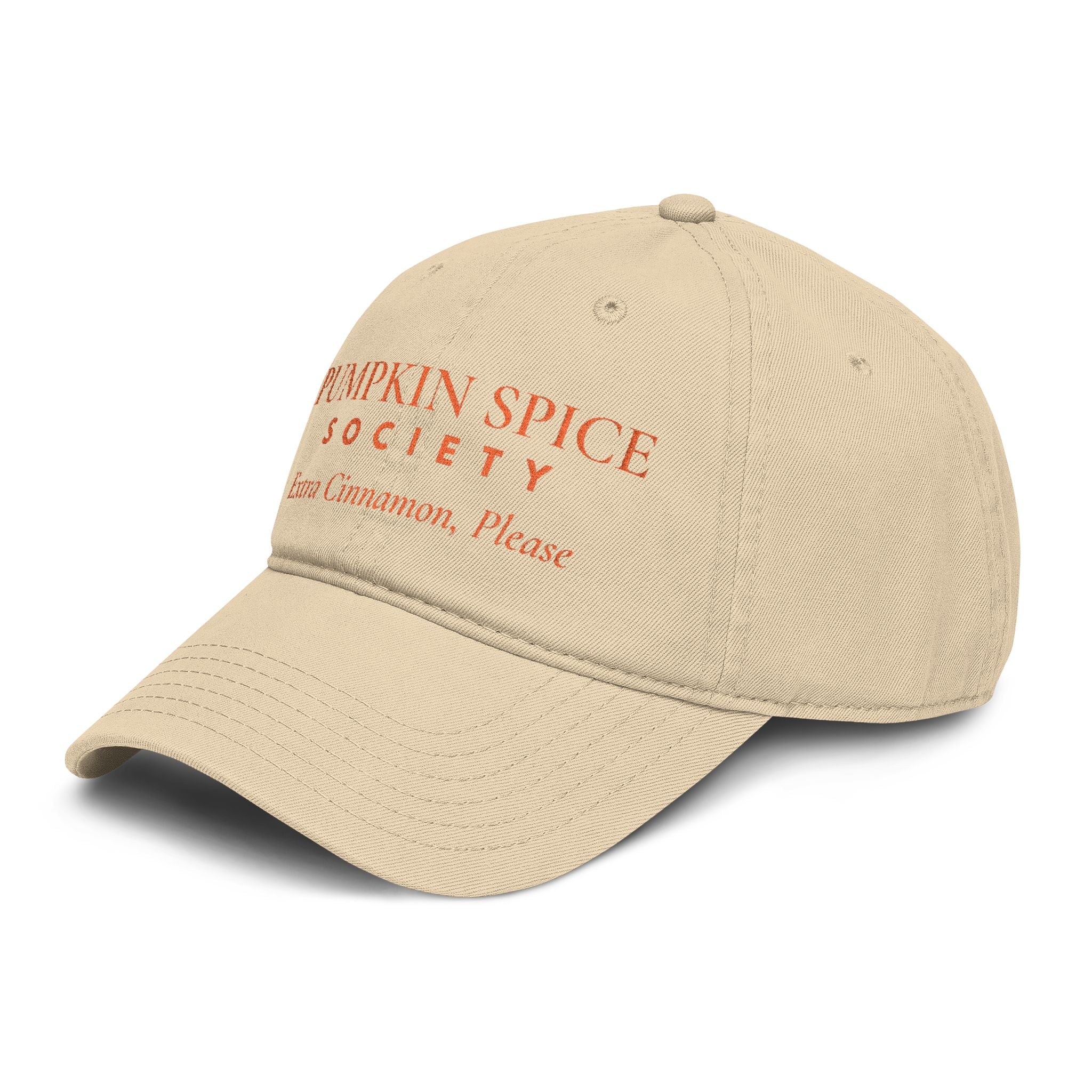 Pumpkin Spice Society Cap - Extra Cinnamon, Please