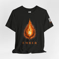 Ember Flame Tee — Fiery Leaf Graphic T-Shirt