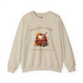 Mulled Cider Crewneck Sweatshirt — "Warm Sips, Crisp Air" Cozy Fall Graphic Pullover