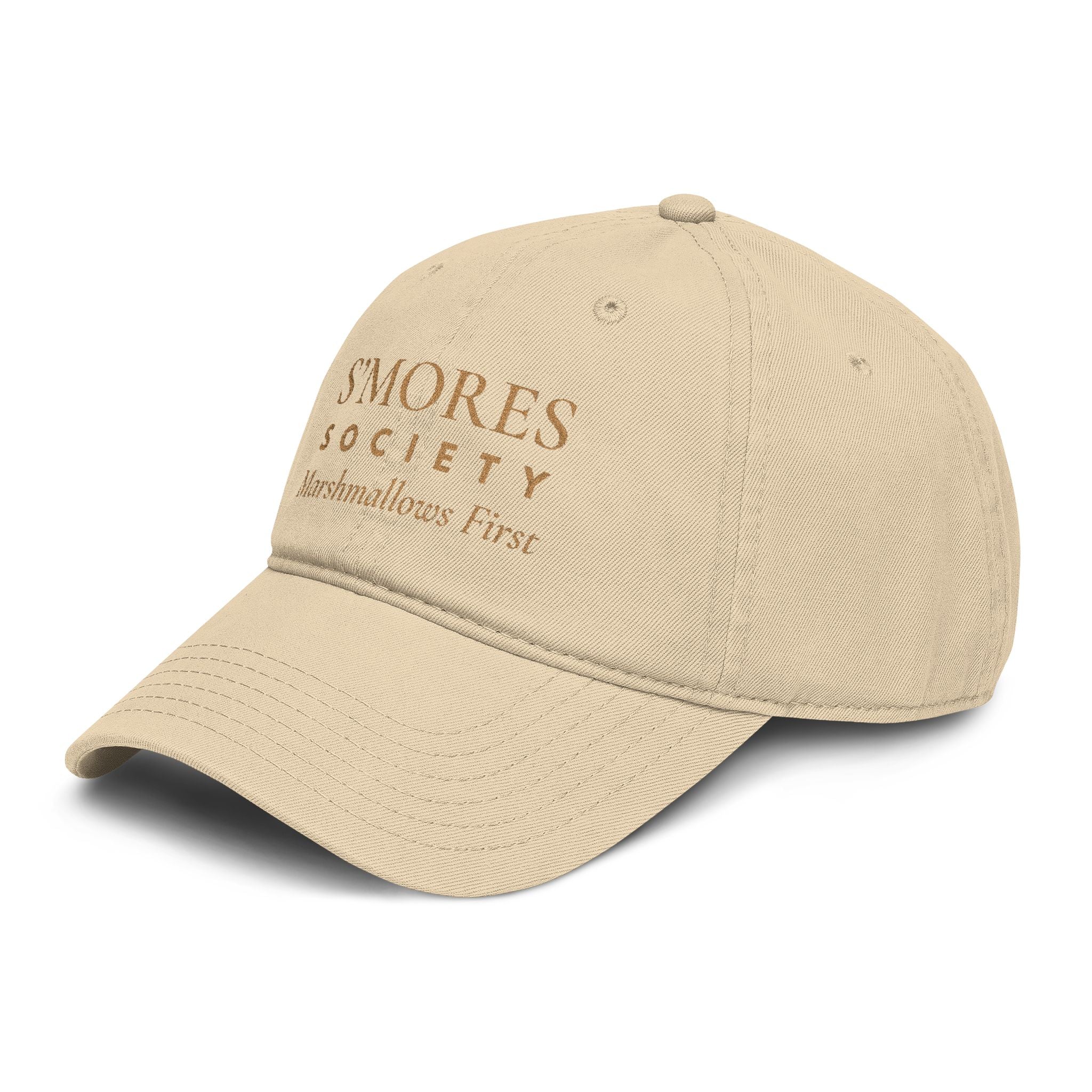 S'mores Society Cap – Marshmallows First