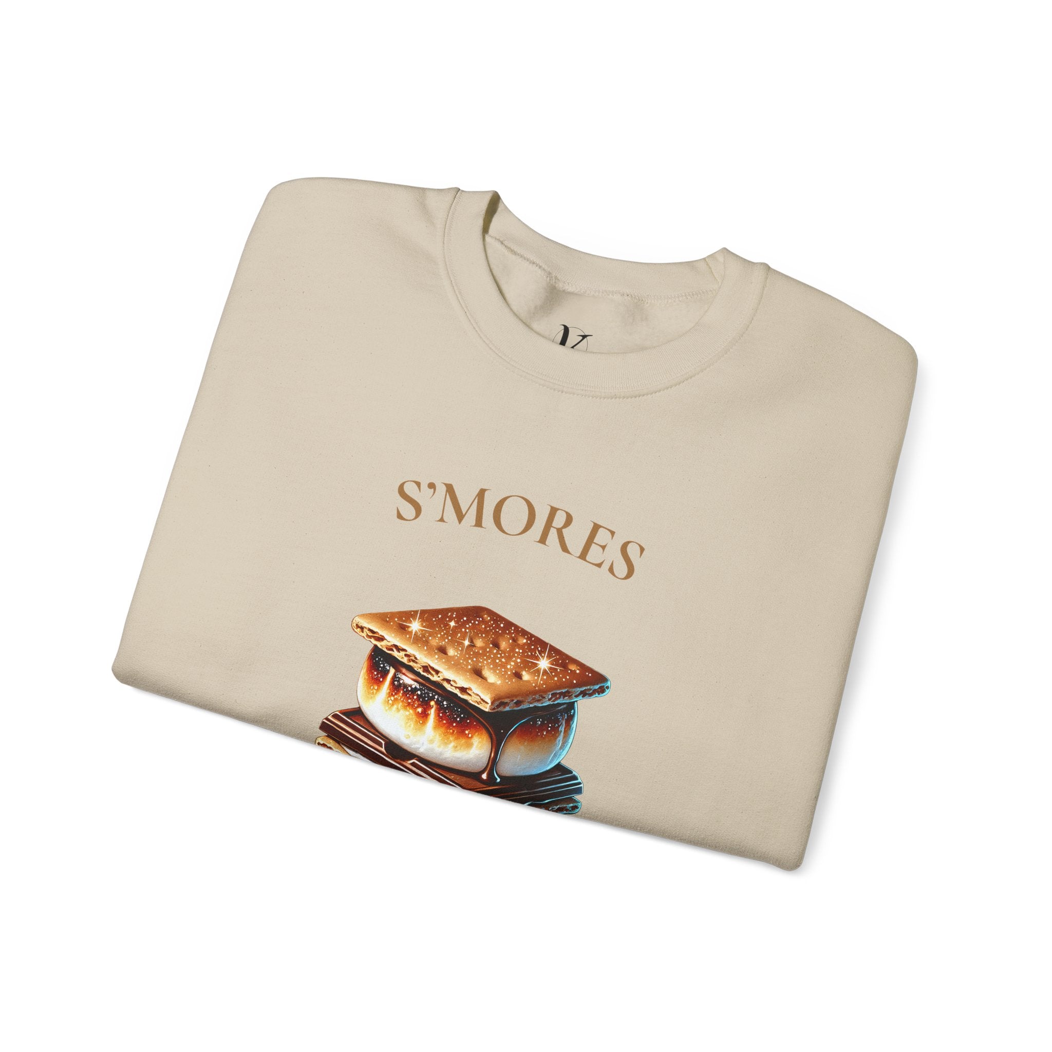 S'mores Crewneck Sweatshirt — "Perfectly Toasted" Cozy Fall Graphic Pullover