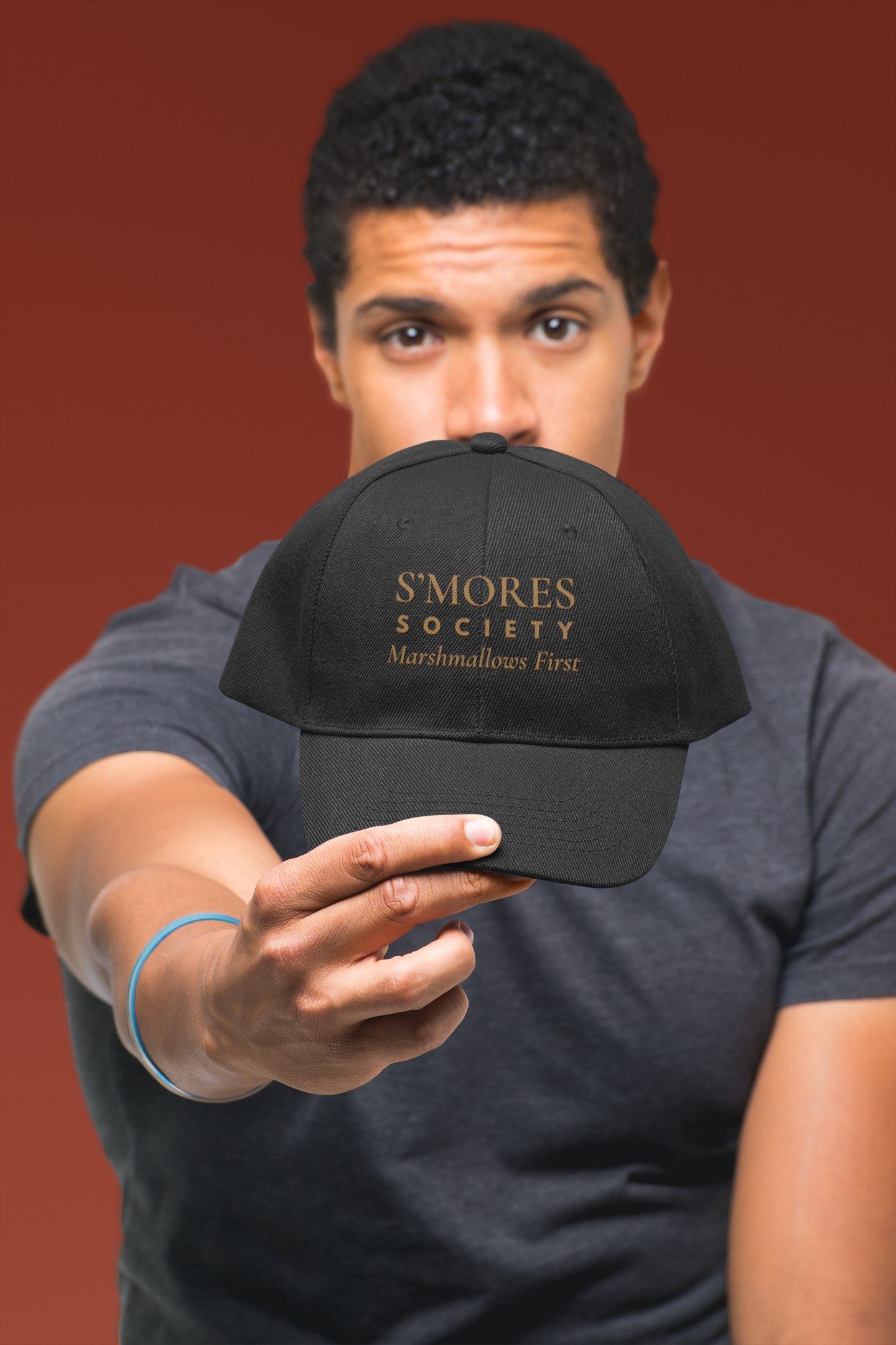 S'mores Society Cap – Marshmallows First