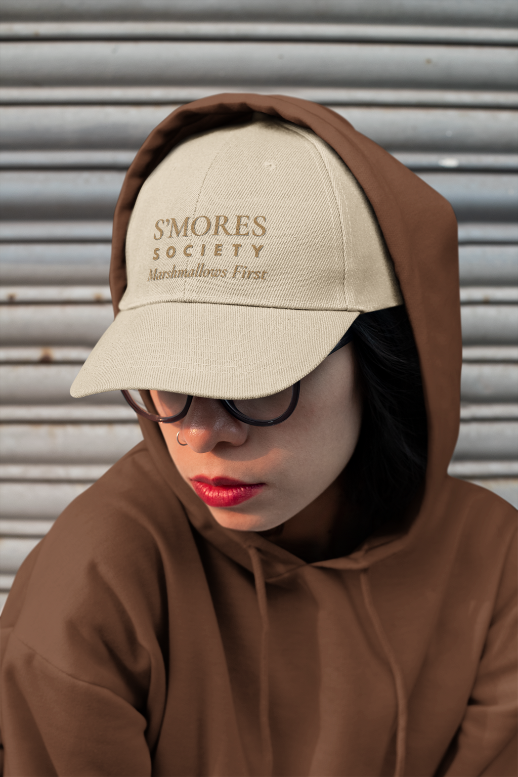 S'mores Society Cap – Marshmallows First