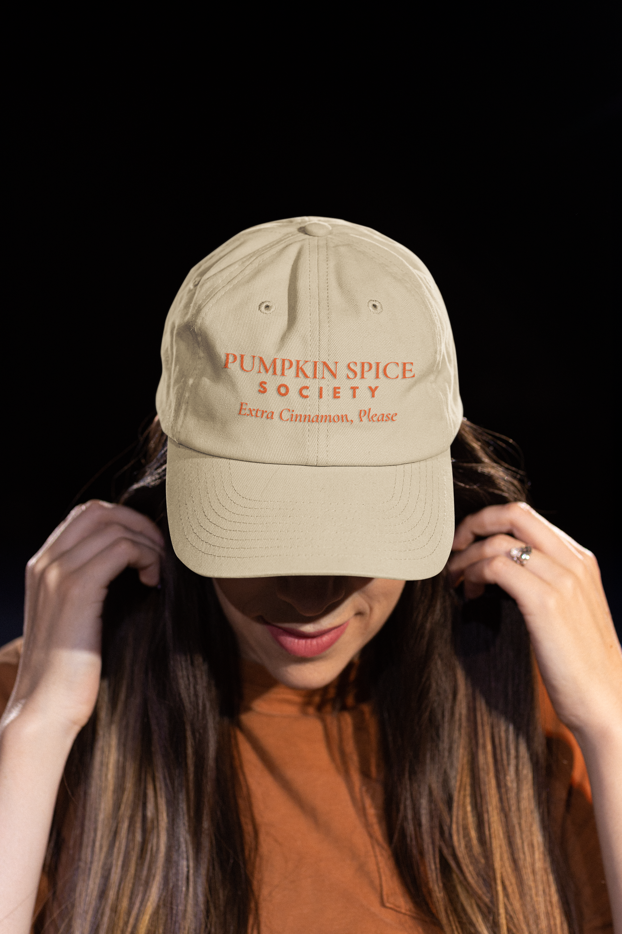 Pumpkin Spice Society Cap - Extra Cinnamon, Please