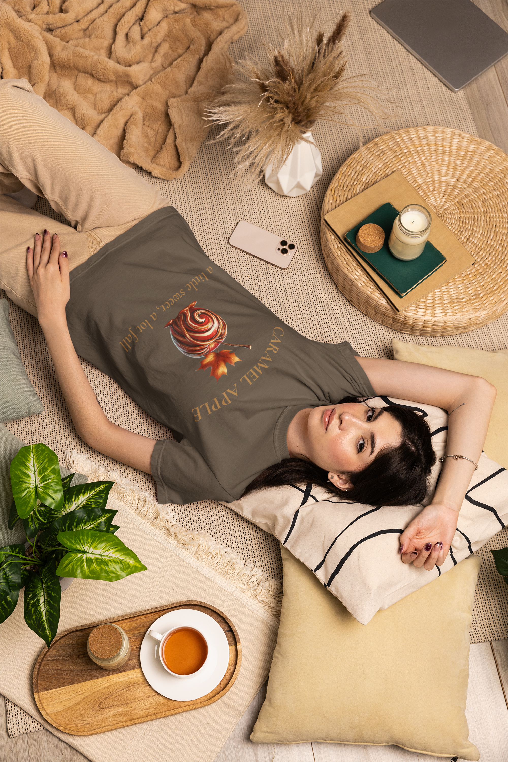 Caramel Apple Society Tee - Hand Dipped