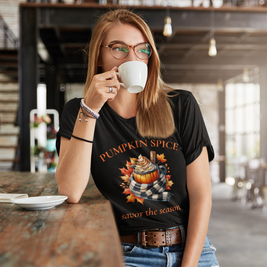 Pumpkin Spice Society Tee - Extra Cinnamon, Please