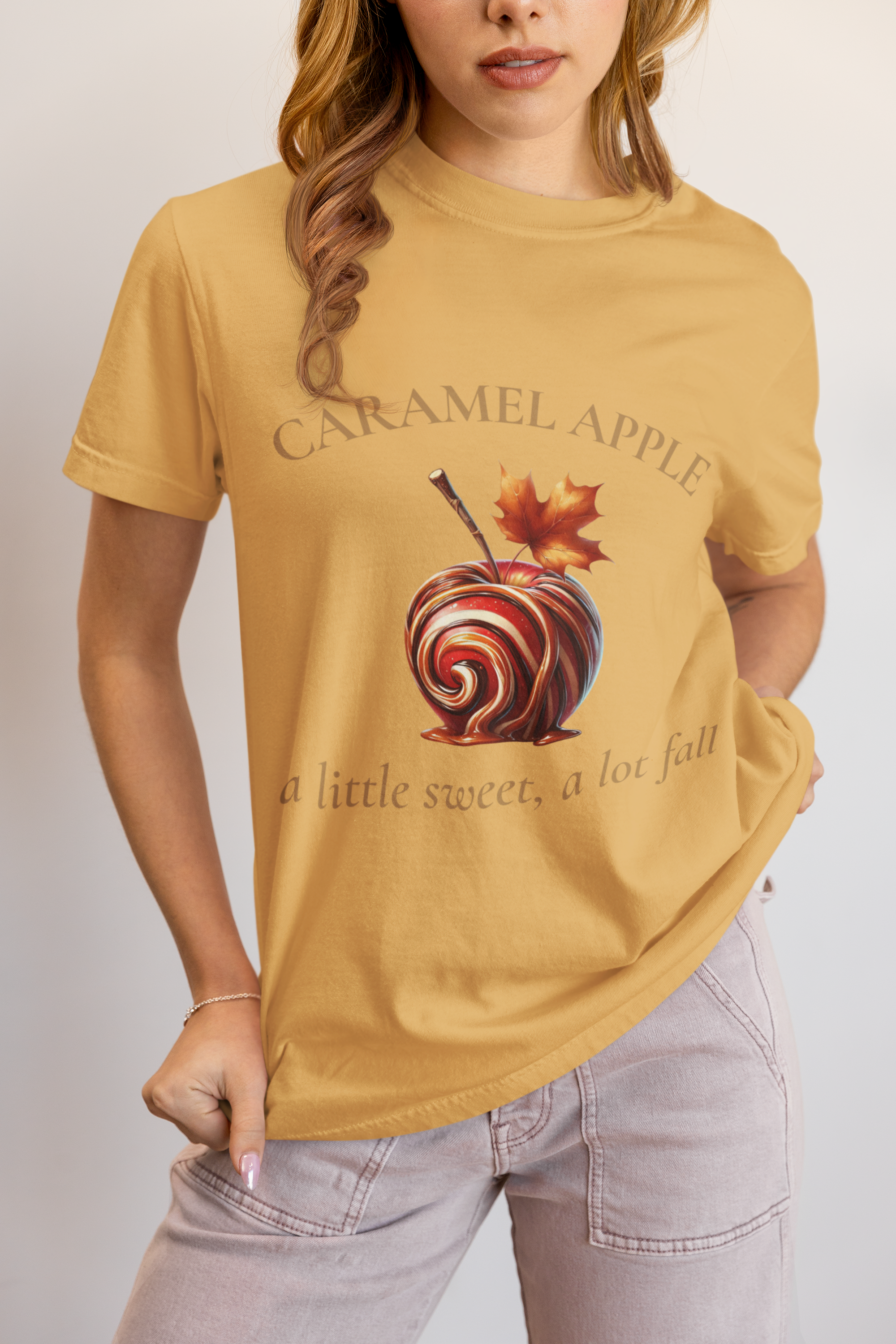 Caramel Apple Society Tee - Hand Dipped