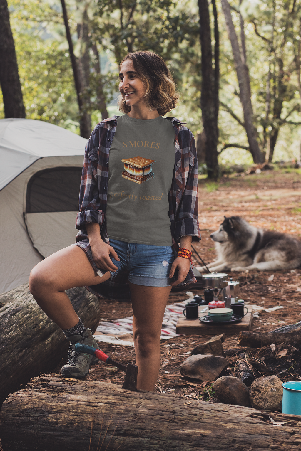 S'mores Society Tee - Marshmallows First