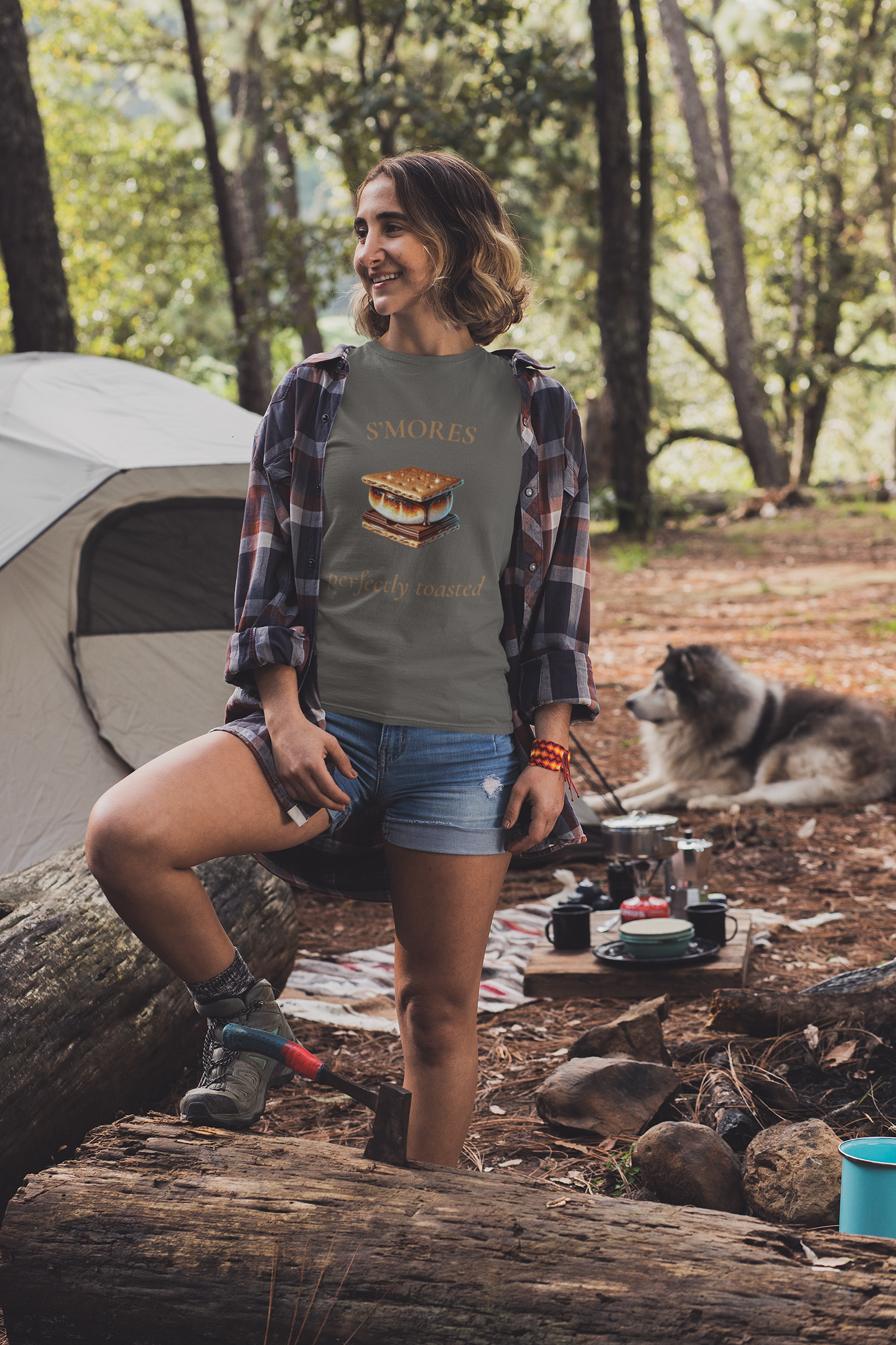 S'mores Society Tee - Marshmallows First