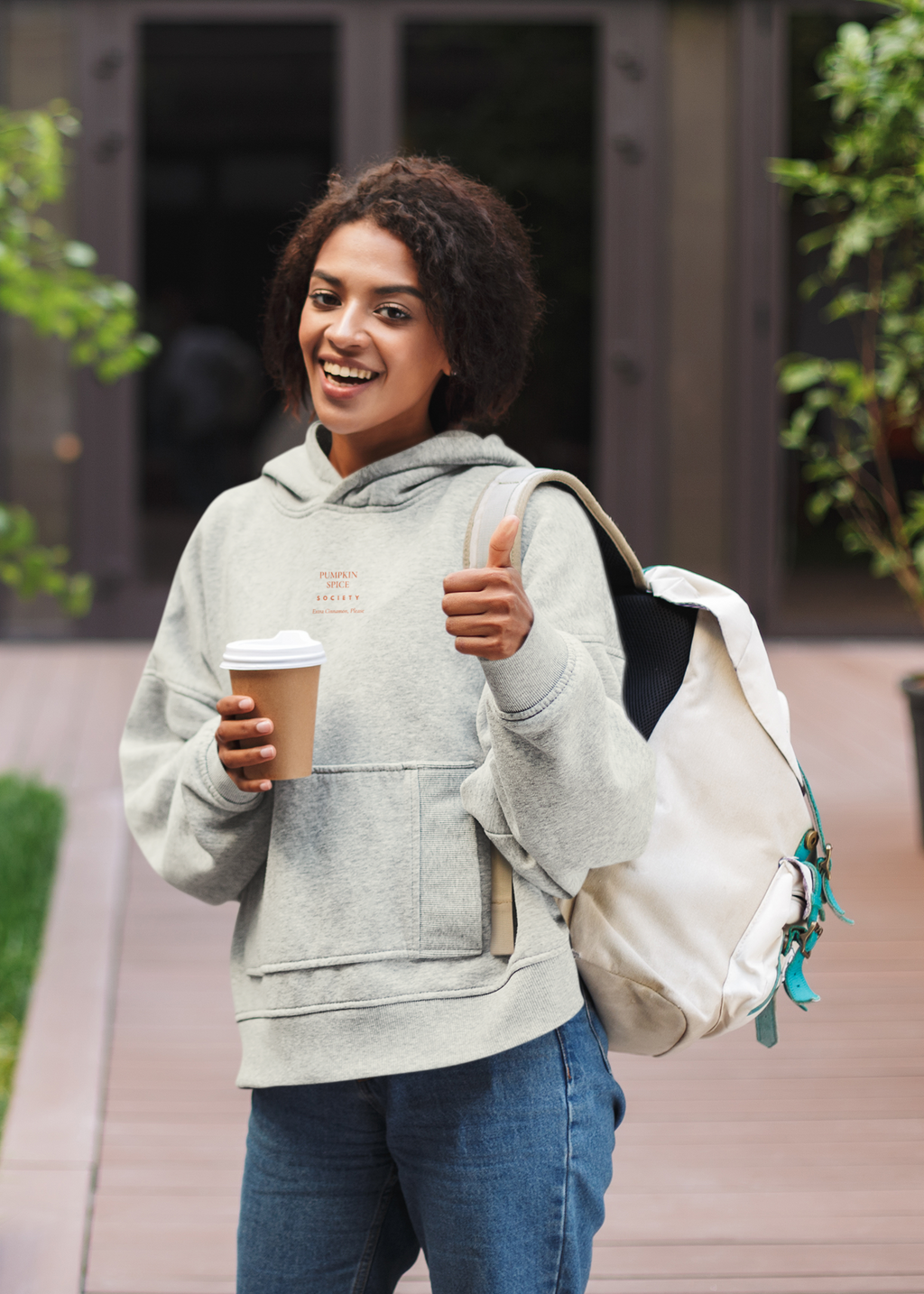 Pumpkin Spice Society Hoodie — Extra Cinnamon, Please
